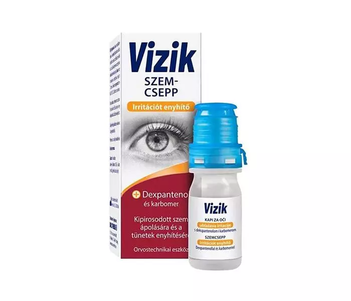 Vizik szemcsepp irritált szemre 10ml
