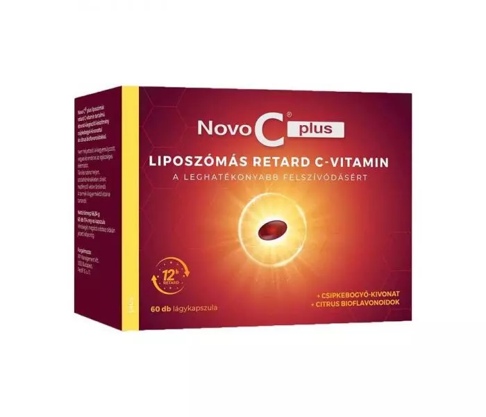 Novo C Plus liposzómális C-vitamin kapszula 60x