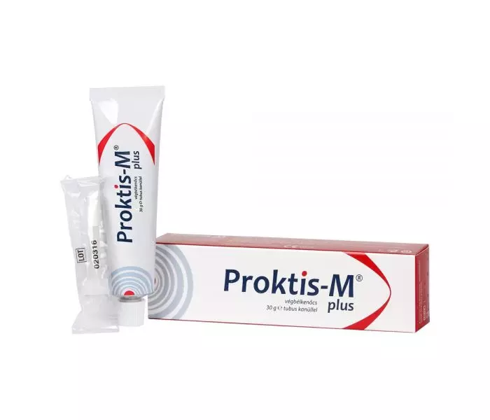 Proktis-M Plus végbélkenőcs 30g