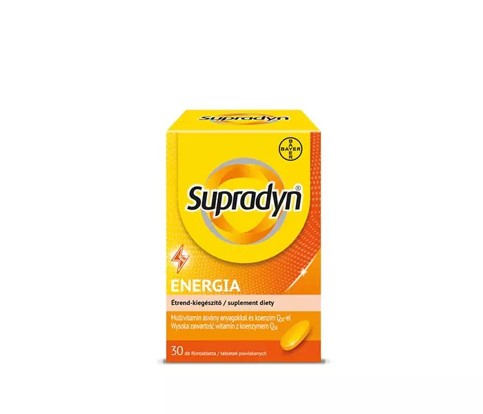 Supradyn Energia multivitamin Q10 filmtabletta 30x