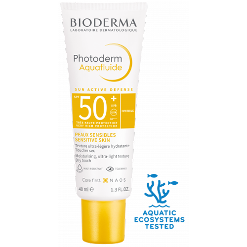 Photoderm Aquafluide SPF 50+ színtelen BIODERMA 40ml