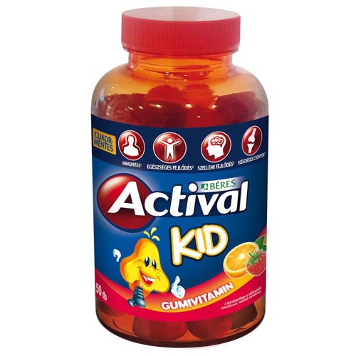 Actival KID gumivitamin Új összetétel 50x