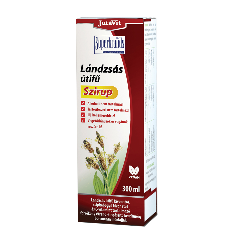 JutaVit Lándzsás útifű szirup 300ml