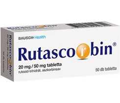 Rutascorbin 20 mg/50 mg tabletta 50x