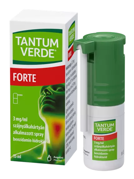 Tantum Verde Forte 3mg/ml szájnyálkahártyán a.spay 15ml