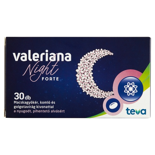 Valeriana Night Forte étrkieg. kapszula 30x