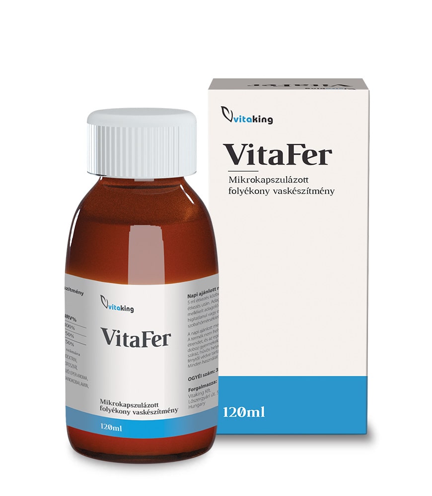 VitaFer mikrokapszulás folyékony vaskészítmény 120ml