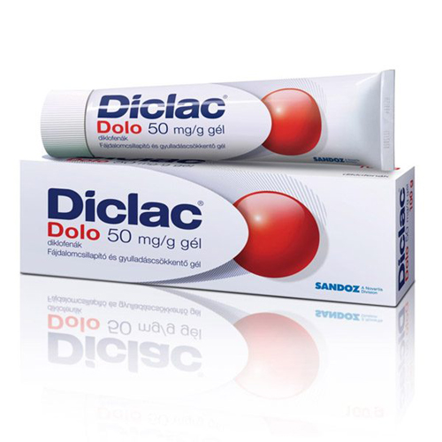 Diclac Dolo 50 mg/g gél al.tubus PE kupakkal 150g