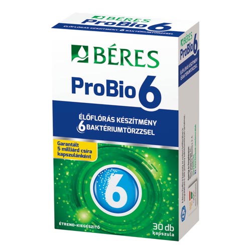 Béres Probio 6 étrendkiegészítő kapszula 30x
