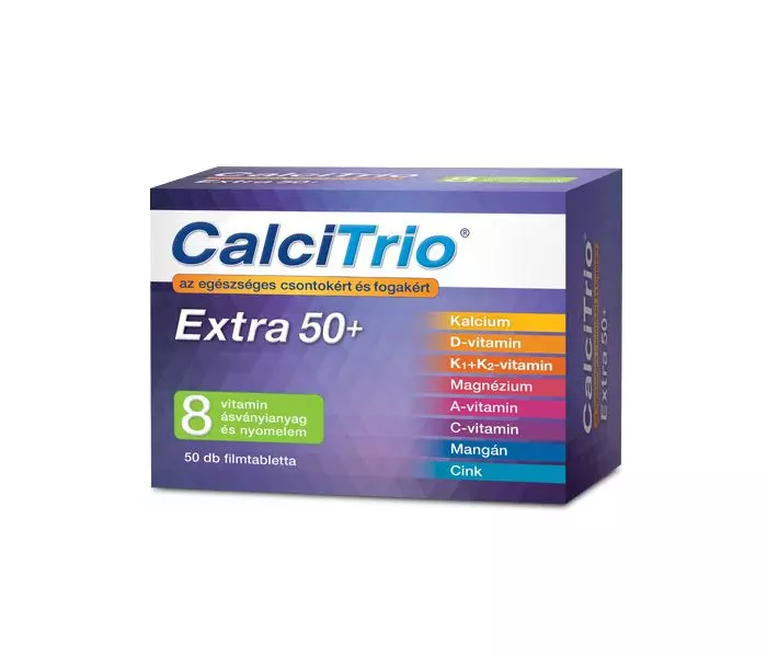 CalciTrio Extra 50+ filmtabletta 50x