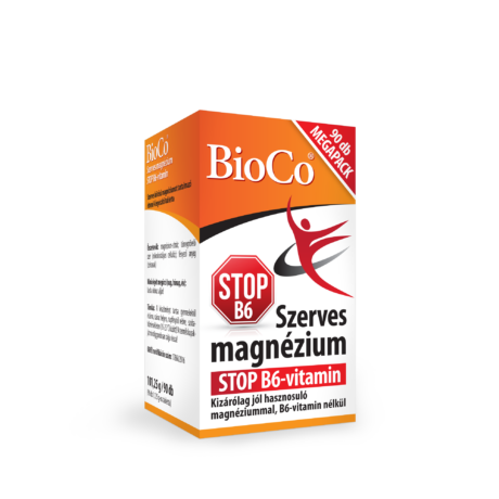 Bioco Szerves Magnézium STOP B6 tabletta 90x