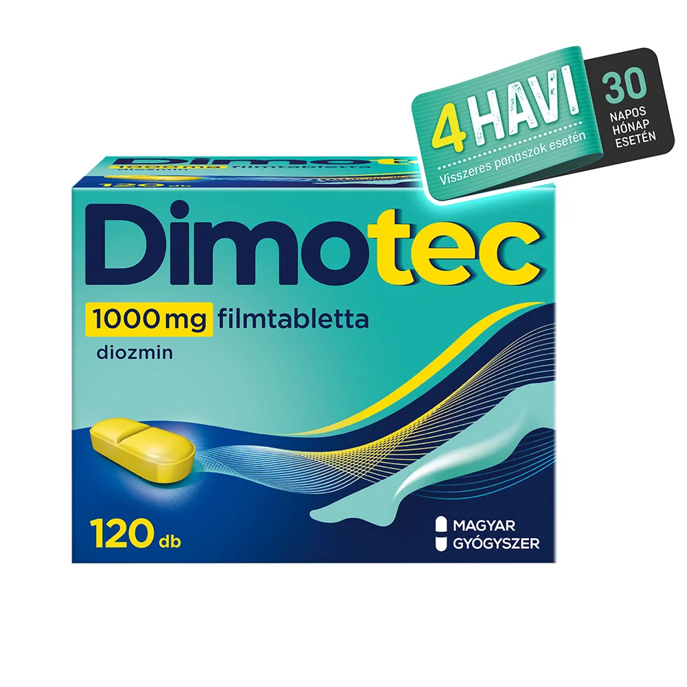 Dimotec 1000 mg filmtabletta 120x buborékcsomagolásban