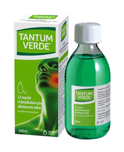 Tantum Verde 1,5mg/ml szájnyálkahártyán alk.oldat 240ml üveg