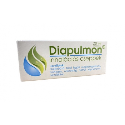 Diapulmon inhalációs cseppek 20ml
