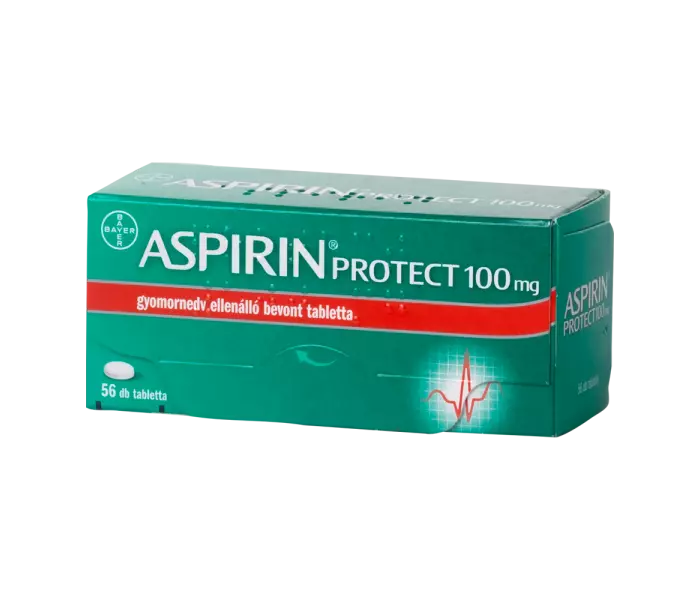 Aspirin Protect 100 mg gyomornedv ellená.bev.tabl. 56x