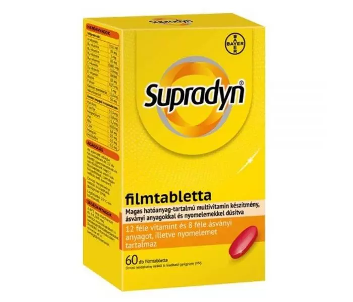 Supradyn filmtabletta 60x
