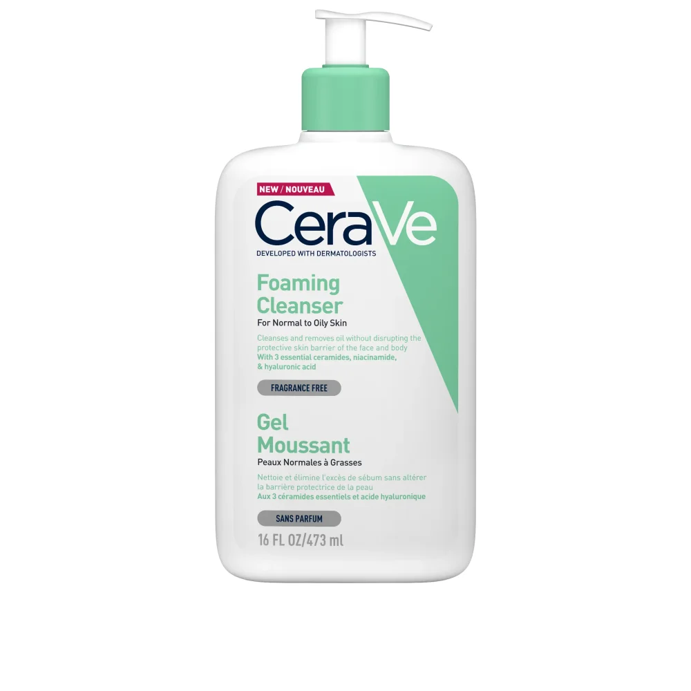 CeraVe habzó tisztító gél arcra, testre 473ml