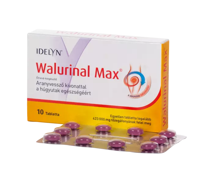 Walurinal Max aranyvesszővel tabletta 10x