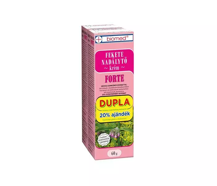 Biomed Feketenadálytő krém Forte DUO 60+60g