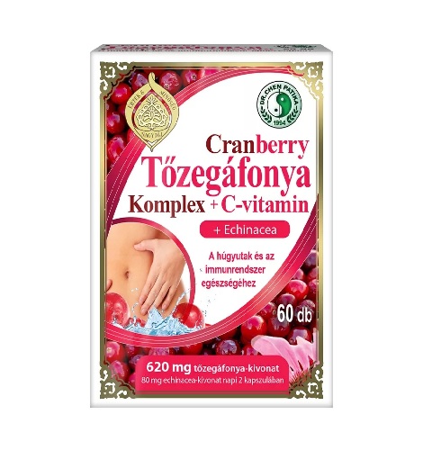 Cran Complex tőzegáfonya 620mg kapszula DR.CHEN 60x