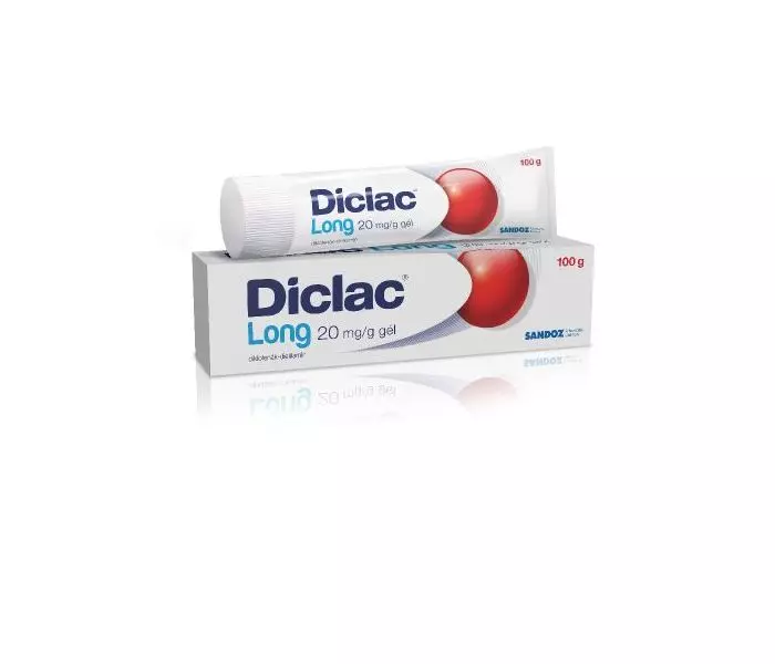 Diclac Long 20mg/g gél al.tubus 100g