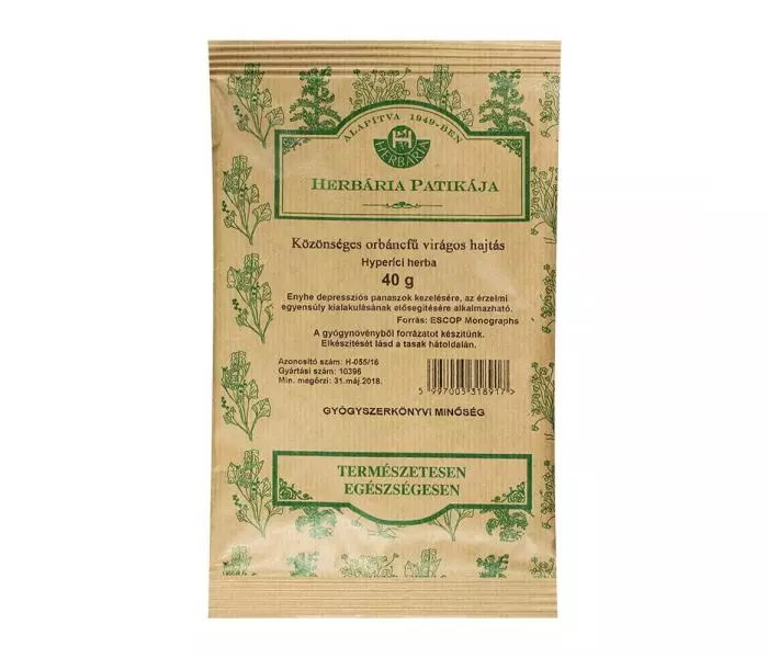 Orbáncfű tea HERBÁRIA 40g