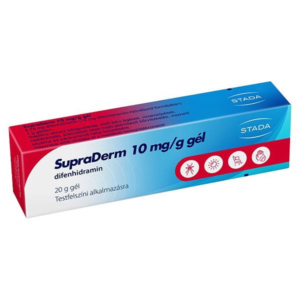 Supraderm 10 mg/g gél 20g