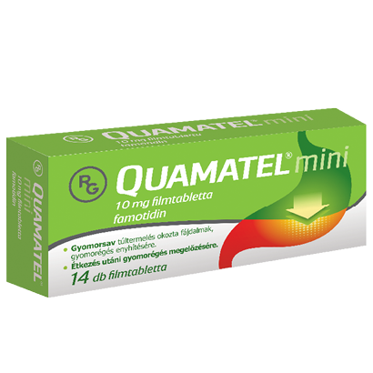 Quamatel Mini 10 mg filmtabletta 14x