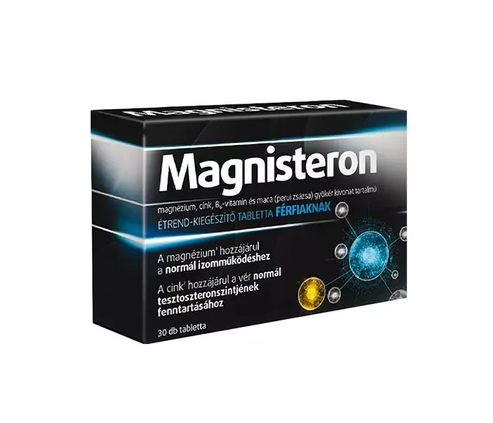 Magnisteron Magnézium tabletta Férfiaknak 30x