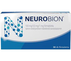 Neurobion 100 mg/ 50 mg/ 1 mg filmtabletta 30x buborékcsomagolásban