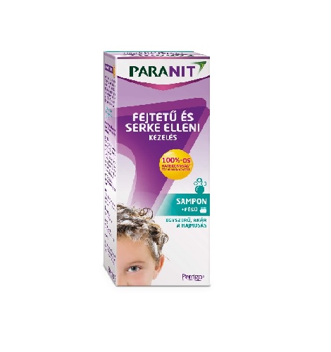 Paranit fejtetű és serke elleni sampon+fésű 200ml