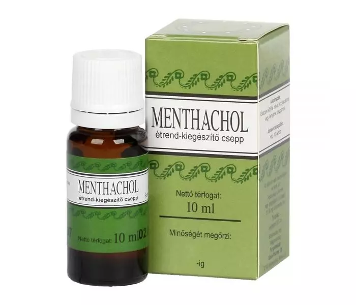 Menthachol étrendkiegészítő csepp 10ml