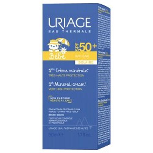 Uriage Baba Mineral fényvédő krém SPF 50+ 50ml