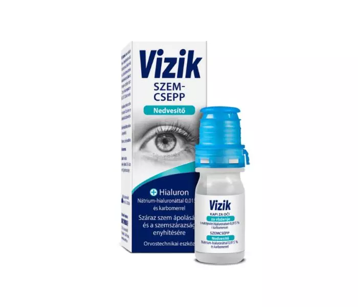 Vizik szemcsepp nedvesítő 10ml