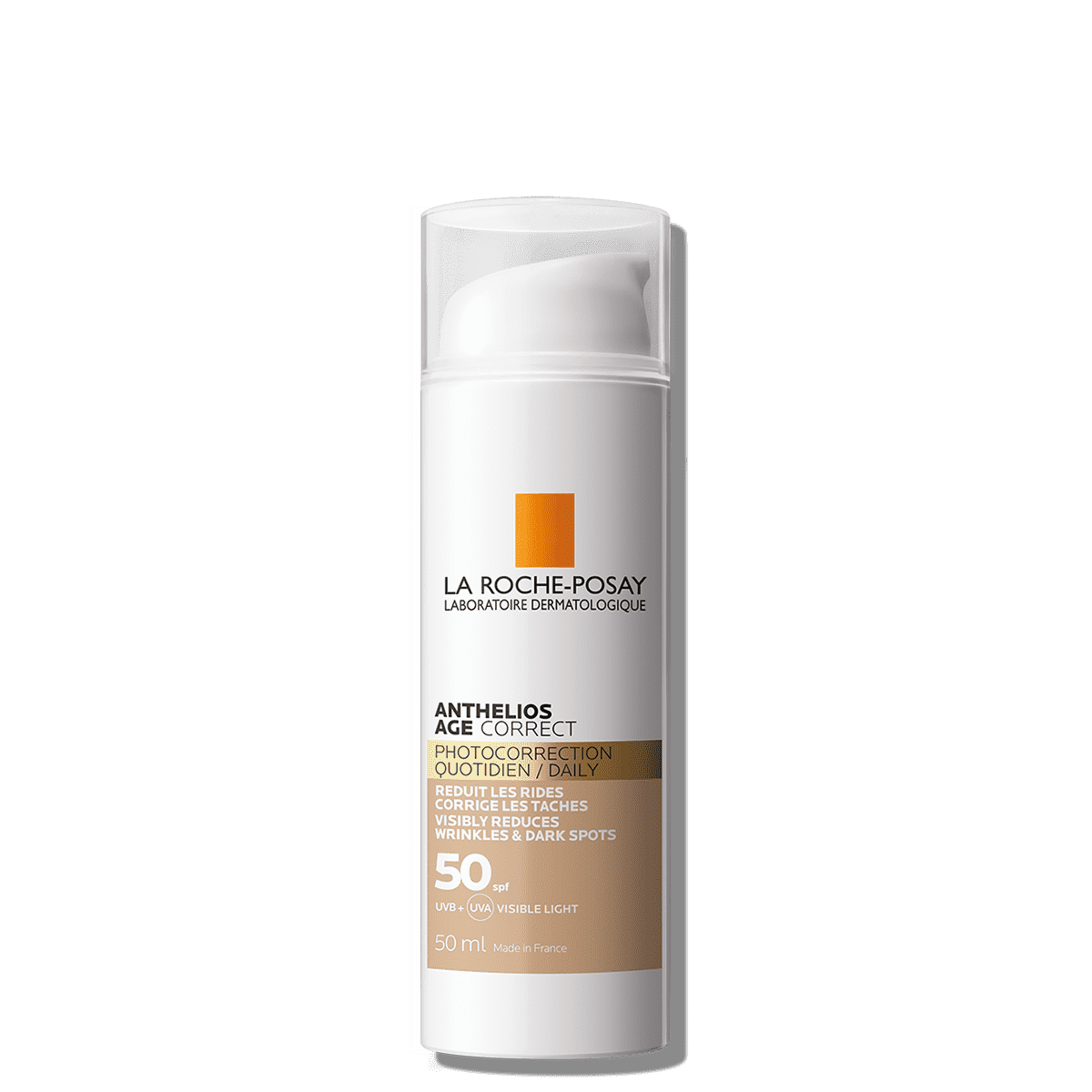 Anthelios Age Correct napvédő SPF50+ színezett LRP 50ml