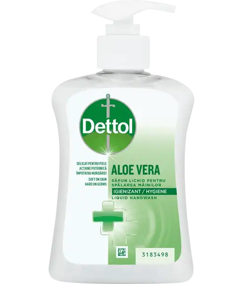 Dettol foly. szappan pumpás Aloe 250ml
