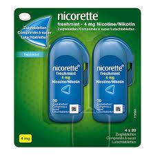 Nicorette Mint 4 mg szopogató tabletta Mentol 80x