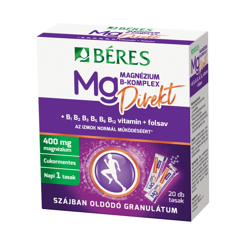 Béres Magnézium B Komplex Direkt granulátum 20x