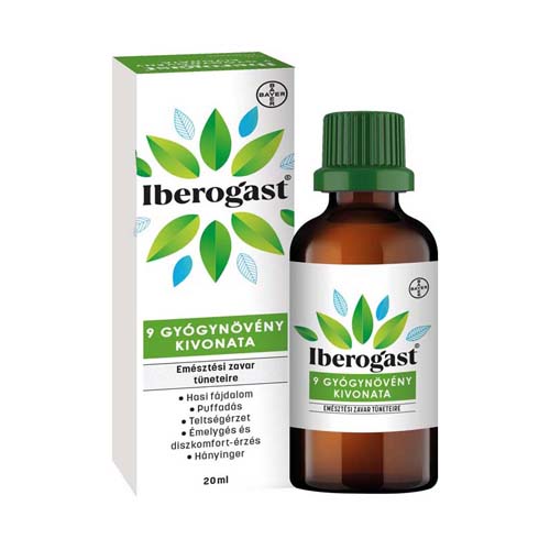 Iberogast nonaherba belsőleges oldatos cseppek /05 20ml