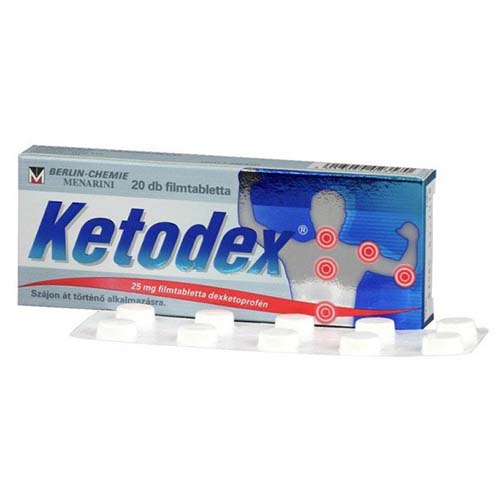 Ketodex 25 mg filmtabletta/26 20x Aclar-Al