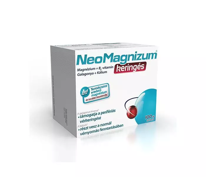 NeoMagnizum keringés Mg B6 tabletta 100x