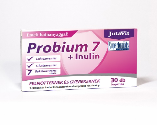 JutaVit Probium 7 + Inulin kapszula 30x