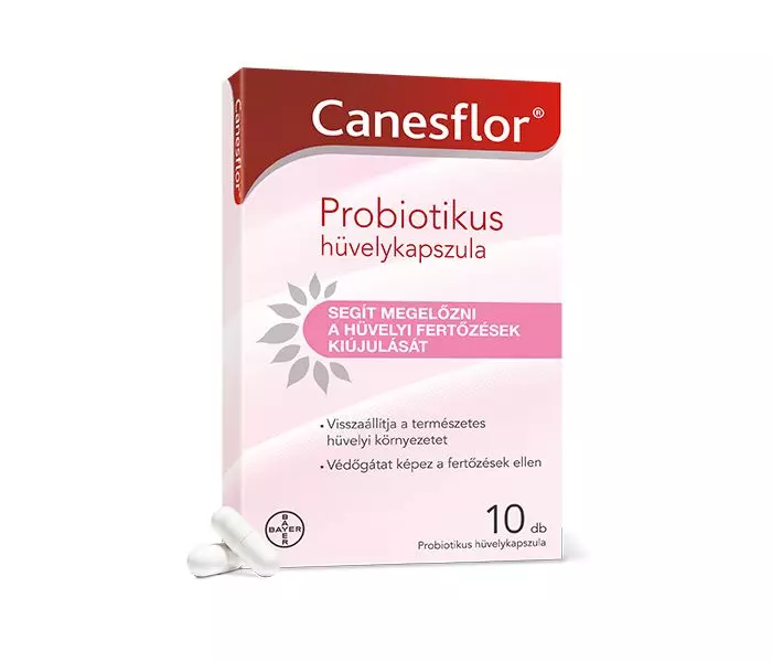 Canesflor hüvelykapszula 10x