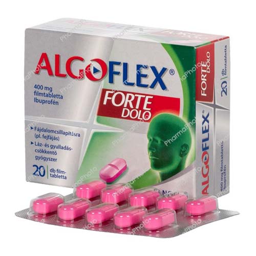 Algoflex 400 mg/FORTE DOLO filmtabletta 20x