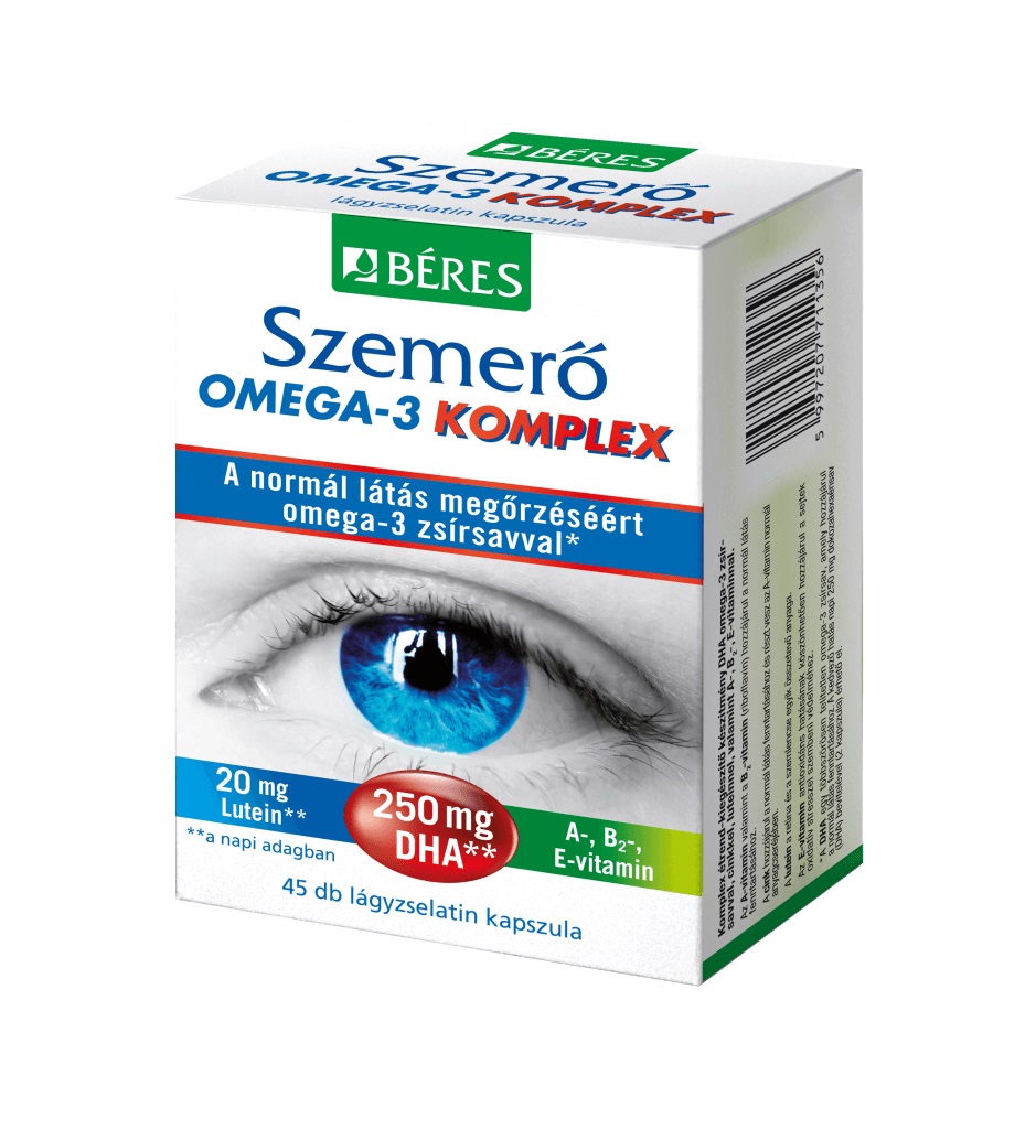 Béres Szemerő Omega3 Komplex kapszula ÚJ 45x