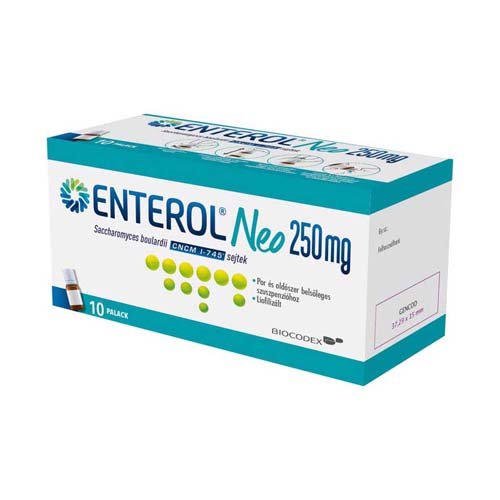 Enterol Neo 250 mg por+oldsz. belsől. szuszp.-hoz 10x