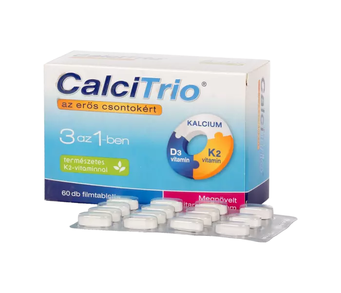 Calcitrio Kalcium K2 D3 filmtabletta 60x