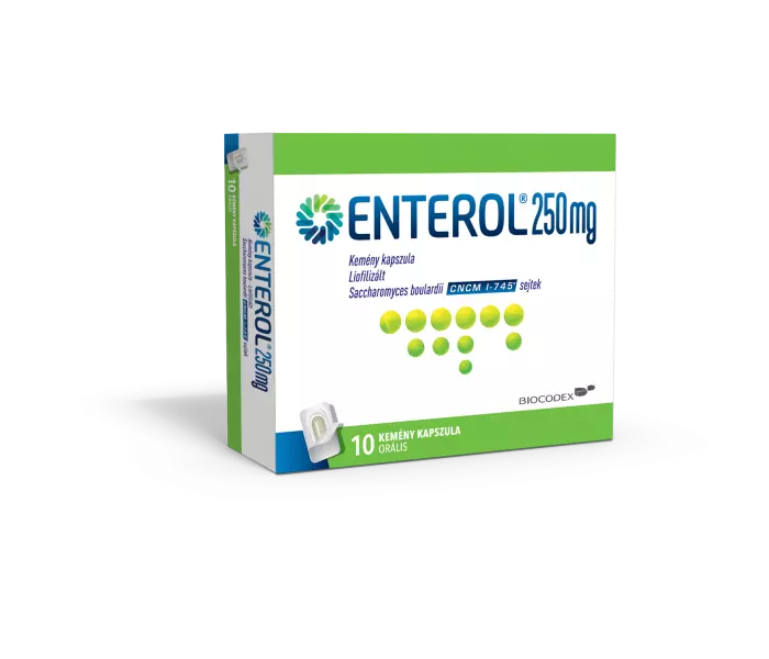 Enterol 250 mg kemény kapszula 10x bliszter