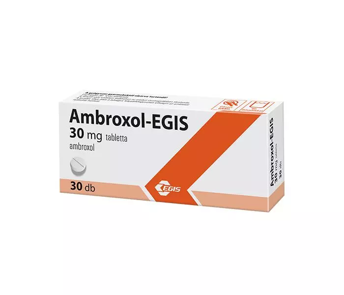 Ambroxol-EGIS  30 mg tabletta (r.:Halixol) 30x buborékcsomagolásban