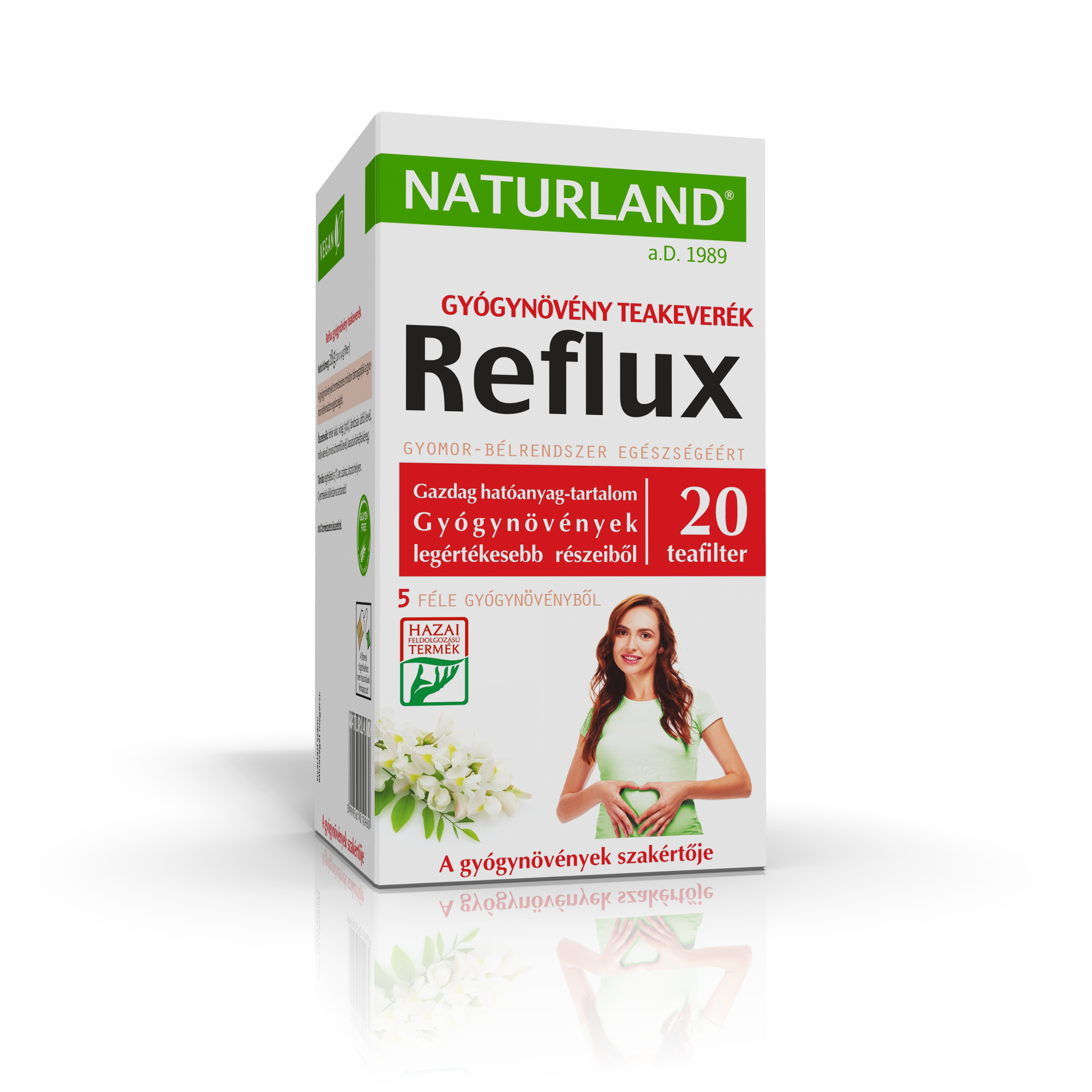 Naturland Reflux filteres tea 20x1,4g